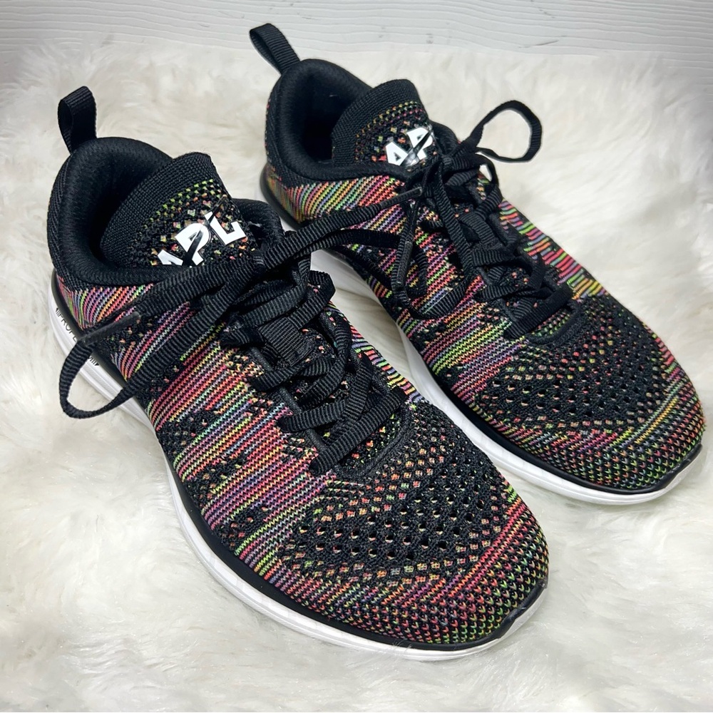APL Athletic Propulsion Labs Techloom Pro Sneakers Athletic Shoes Rainbow Sz 6.5